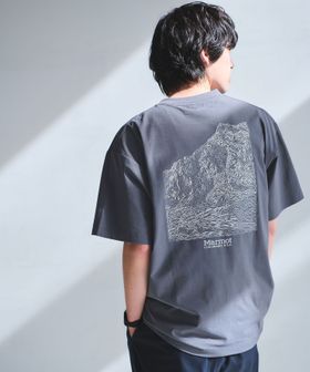 Marmot/【別注】＜Marmot＞マウンテン ディピクション 半袖 Tシャツ  ―吸水・速乾・UVカット―/Tシャツ / カットソー