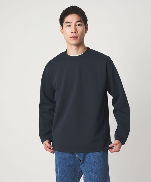 green label relaxing/ダブルフェイス クルーネック カットソー/Tシャツ / カットソー