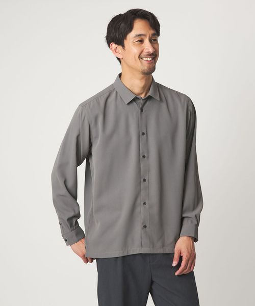 green label relaxing/【WEB限定】JUST fit ソフト ドレープ コンフォート シャツ/シャツ / ブラウス