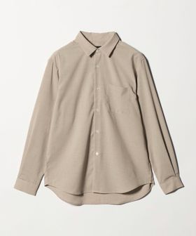 green label relaxing/【WEB限定】JUST fit ウールライク シャツ ―ストレッチ―/シャツ / ブラウス