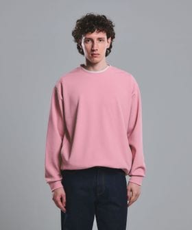 green label relaxing/アムンゼン ツイル クルーネック ロングスリーブ カットソー ―UVカット・吸水速乾・抗菌―/Tシャツ / カットソー