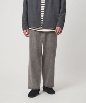 green label relaxing/ウォッシュド ワイド デニムパンツ/デニムパンツ