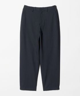 green label relaxing/ストライプ ワイド ユーティリティパンツ W2 イージーパンツ ―ストレッチ―/イージーパンツ