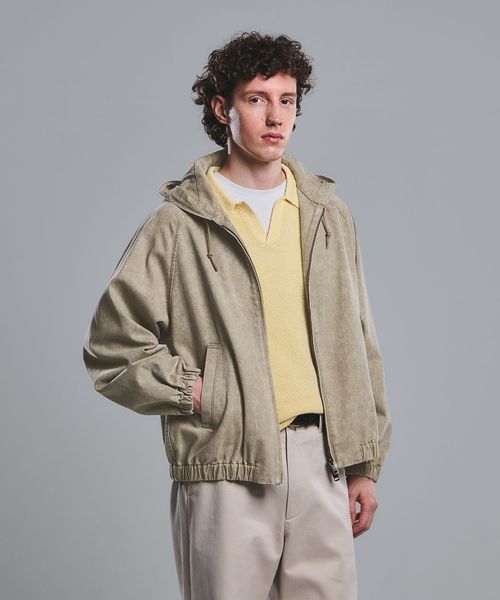 green label relaxing/プリント バイオ フード ブルゾン/その他コート / ブルゾン