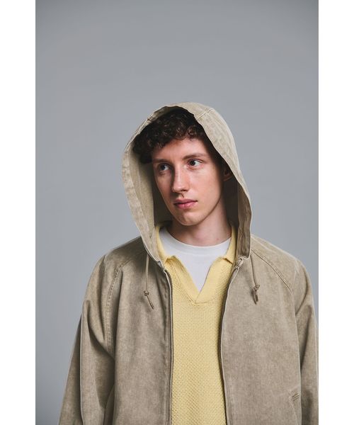 green label relaxing/プリント バイオ フード ブルゾン/その他コート / ブルゾン