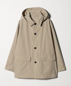 green label relaxing/DICROS ミドル フード ステンカラー コート ―撥水―/ステンカラーコート