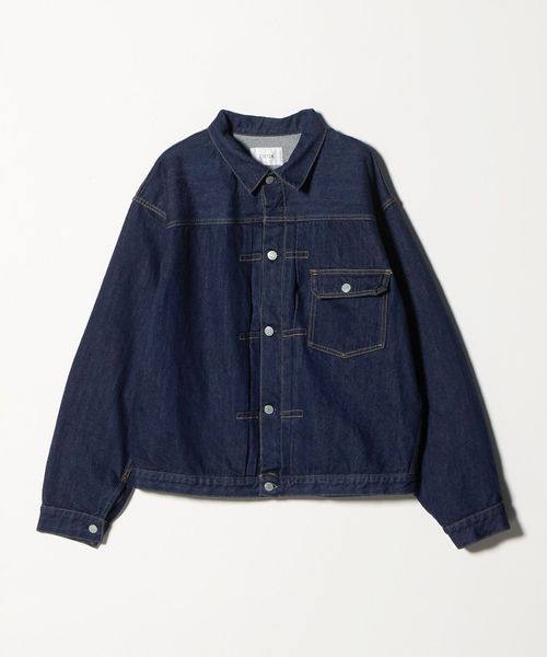 CIOTA/＜CIOTA＞1ポケット ワンウォッシュ デニムジャケット/デニムジャケット