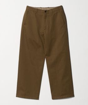 green label relaxing/ウエストポイント ウォッシュド ワイドパンツ/チノパンツ