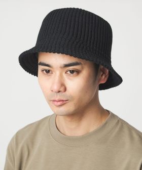green label relaxing/GLR ニット バケット ハット/ハット