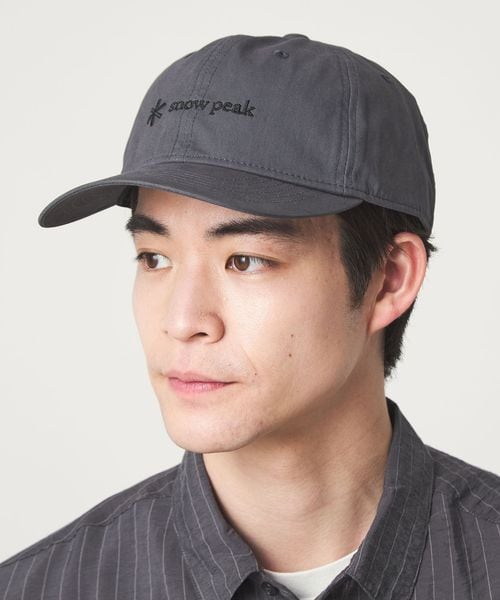 snow peak/＜snow peak＞ロゴ キャップ/ハット