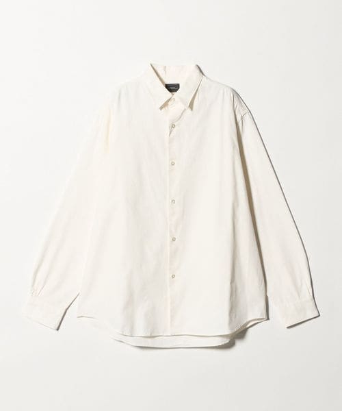 green label relaxing/FINE BASIC スビン オックスフォード ジャストルーズ シャツ/シャツ / ブラウス