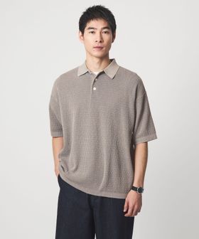 Healthknit/【別注】＜Healthknit＞ガーメントダイ ニット 半袖 ポロシャツ/ニット / セーター
