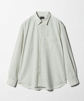 green label relaxing/ウォッシャブル トロ パターン ジャストルーズ シャツ ―ストレッチ―/シャツ / ブラウス