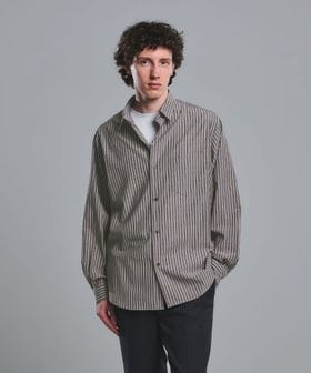 green label relaxing/ウォッシャブル トロ パターン ジャストルーズ シャツ ―ストレッチ―/シャツ / ブラウス