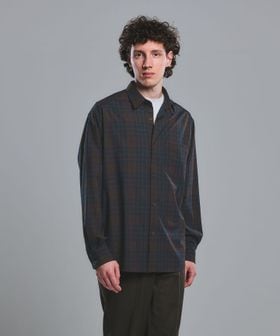 green label relaxing/ウォッシャブル トロ パターン ジャストルーズ シャツ ―ストレッチ―/シャツ / ブラウス