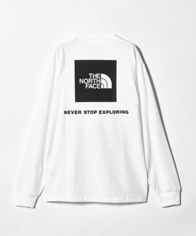 green label relaxing/＜THE NORTH FACE＞バック スクエアロゴ ロングスリーブ 長袖 Tシャツ/Tシャツ / カットソー
