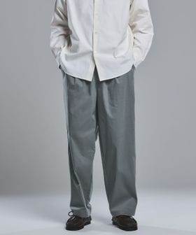 green label relaxing/リネンミックス W4 ワイド イージーパンツ ―ストレッチ―/イージーパンツ