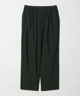 green label relaxing/リネンミックス W4 ワイド イージーパンツ ―ストレッチ―/イージーパンツ
