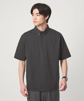 green label relaxing/ドライ サッカー ボタンダウン 半袖 ポロシャツ ―吸水速乾―/Tシャツ / カットソー