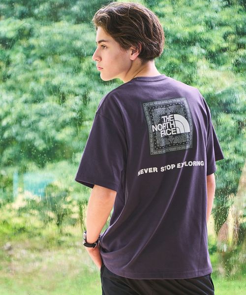 THE NORTH FACE/【WEB限定】＜THE NORTH FACE＞ショートスリーブ バンダナ Tシャツ/Tシャツ / カットソー