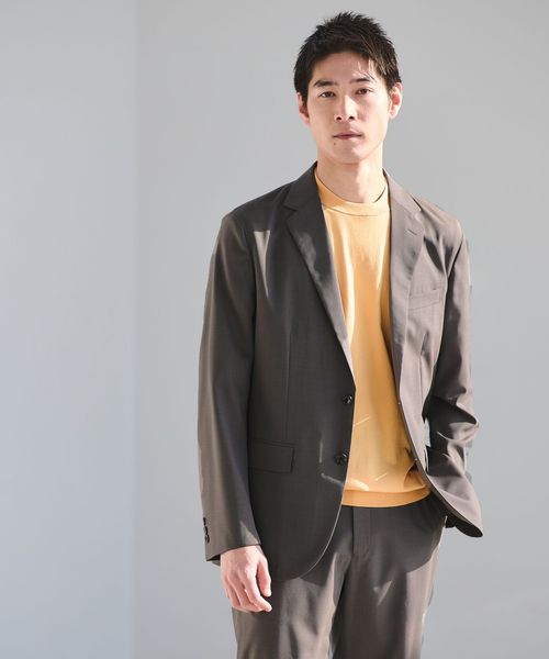 green label relaxing/ウォッシャブル トロ ナロー ジャケット ―ストレッチ―/セットアップ ジャケット