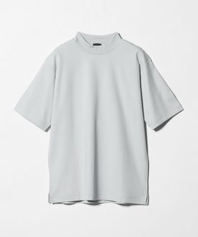 green label relaxing/オーガニックコットン ポンチ モックネック Tシャツ ―接触冷感―/Tシャツ / カットソー