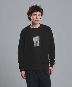 green label relaxing/リネン アゼ イージーカーディガン/カーディガン / ボレロ