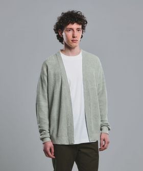 green label relaxing/リネン アゼ イージーカーディガン/カーディガン / ボレロ