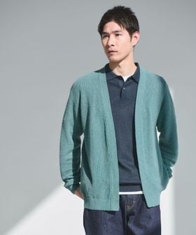 green label relaxing/リネン アゼ イージーカーディガン/カーディガン / ボレロ