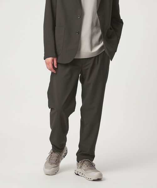 green label relaxing/ワープ ニット 1プリーツ ユーティリティパンツ W2 イージーパンツ ―ストレッチ・吸水速乾―/イージーパンツ