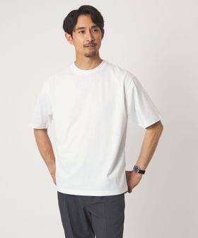 green label relaxing/【WEB限定】JUST fit デイリー ワイド Tシャツ ―吸水速乾・抗菌―/Tシャツ / カットソー