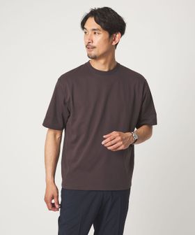 green label relaxing/【WEB限定】JUST fit デイリー ワイド Tシャツ ―吸水速乾・抗菌―/Tシャツ / カットソー