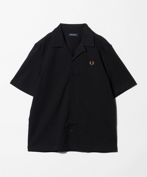 FRED PERRY/＜FRED PERRY＞メッシュ オープンカラー 半袖 シャツ/シャツ / ブラウス
