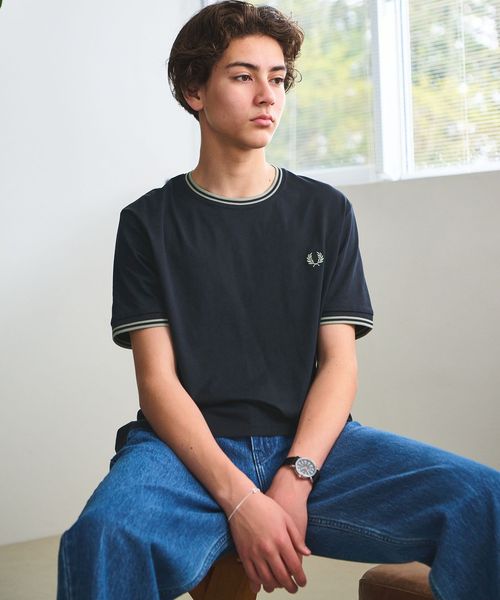 FRED PERRY/＜FRED PERRY＞ツインティップ Tシャツ/Tシャツ / カットソー