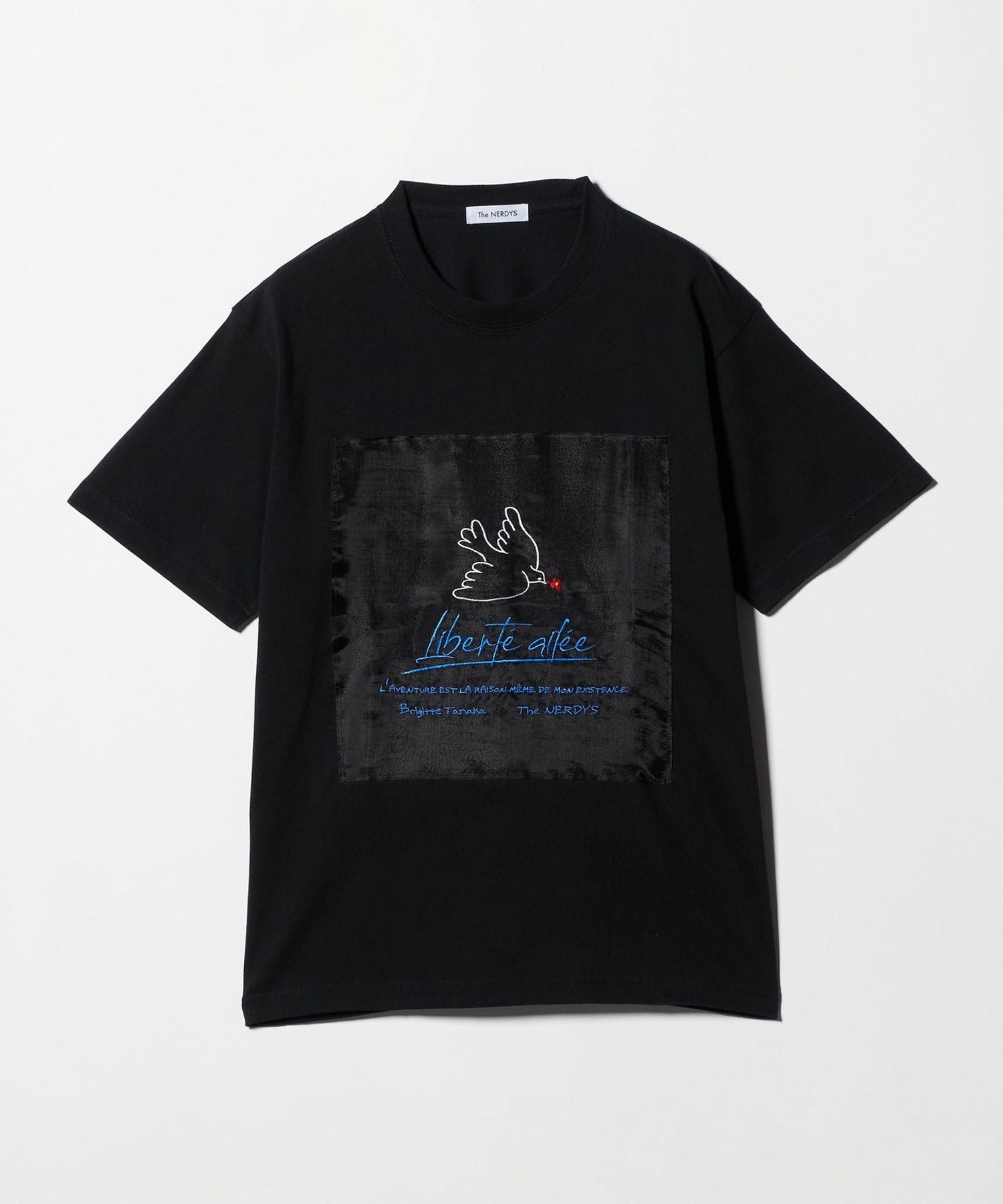 THE NERDYS＞BRIGITTE TANAKA Liberte Tシャツ