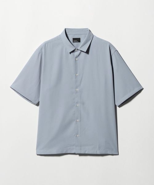 green label relaxing/【WEB限定】JUST fit ソフトドレープ ボックスシルエット 半袖 シャツ/シャツ / ブラウス