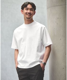green label relaxing/【WEB限定】JUST fit ポンチ 半袖 Tシャツ カットソー ―汗染み防止―/Tシャツ / カットソー