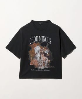 green label relaxing/【WEB限定】＜GLR or＞キャット プリント 半袖 Tシャツ/Tシャツ / カットソー