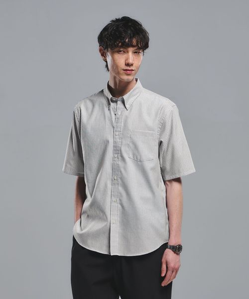 green label relaxing/W/R オックス ボタンダウン 半袖 シャツ/シャツ / ブラウス