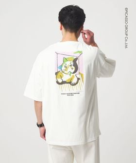 green label relaxing/【別注】＜PABLO PICASSO＞インスパイアアート プリント 半袖 Tシャツ カットソー/Tシャツ / カットソー
