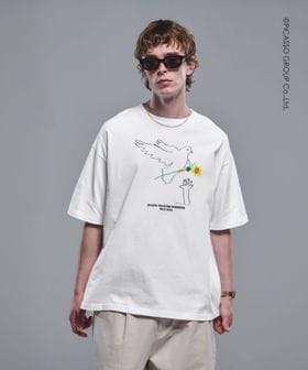 green label relaxing/【別注】＜PABLO PICASSO＞インスパイアアート プリント 半袖 Tシャツ カットソー/Tシャツ / カットソー