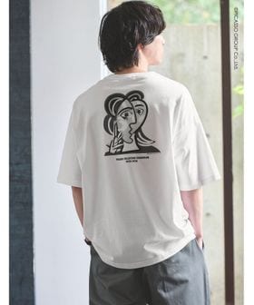 green label relaxing/【別注】＜PABLO PICASSO＞インスパイアアート プリント 半袖 Tシャツ カットソー/Tシャツ / カットソー