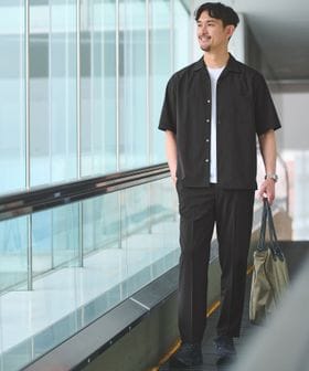 green label relaxing/【WEB限定】JUST fit トロピカル セットアップ シャツ＆スラックス ―2WAYストレッチ―/スーツ / セットアップ