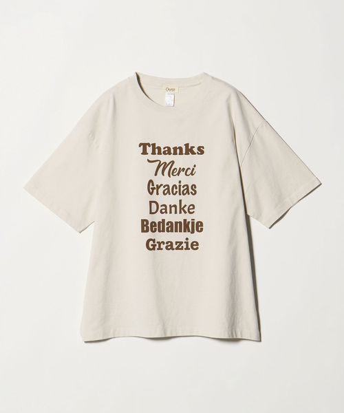 OAFISH/＜OAFISH＞THANKS 半袖 Tシャツ/Tシャツ / カットソー