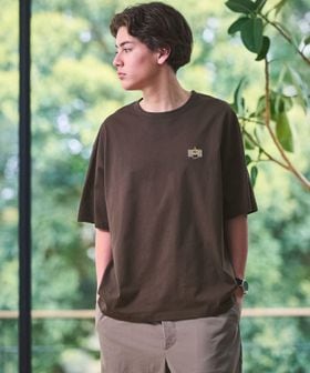 ROSTER BEAR/【別注】＜ROSTER BEAR＞GLR 刺しゅう ロゴ 半袖 Tシャツ/Tシャツ / カットソー