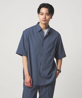 green label relaxing/ポリエステル ドビー ジャストルーズ 半袖 シャツ ―接触冷感・吸水速乾・ストレッチ―/シャツ / ブラウス