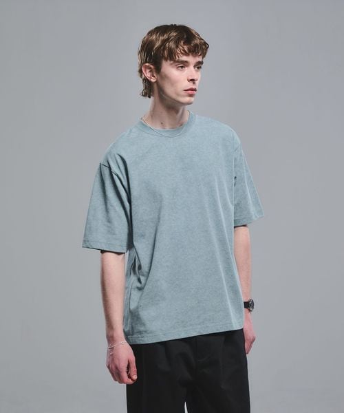 green label relaxing/【WEB限定】スノーフェード 半袖 クルーネック Tシャツ ―吸水速乾―/Tシャツ / カットソー