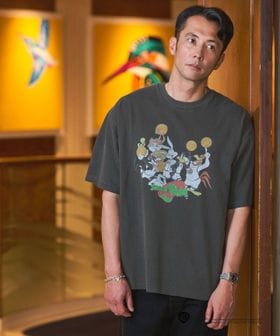 URBAMENT/【別注】＜URBAMENT＞「ルーニー・テューンズ」半袖 Tシャツ/Tシャツ / カットソー
