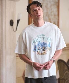 URBAMENT/【別注】＜URBAMENT＞「ルーニー・テューンズ」半袖 Tシャツ/Tシャツ / カットソー