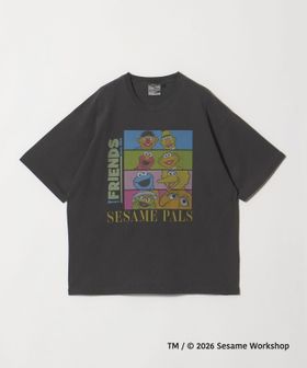 URBAMENT/【別注】＜URBAMENT＞「セサミストリート」半袖 Tシャツ/Tシャツ / カットソー